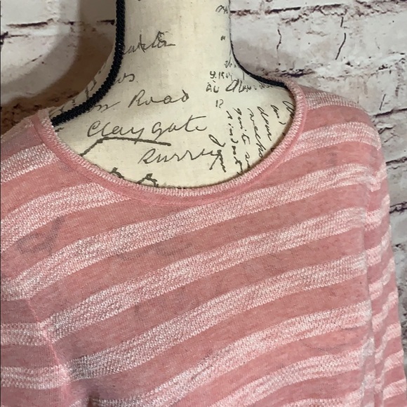 ANTHROPOLOGIE POSTAGE STAMP PEPLUM SWEATER - Picture 2 of 7